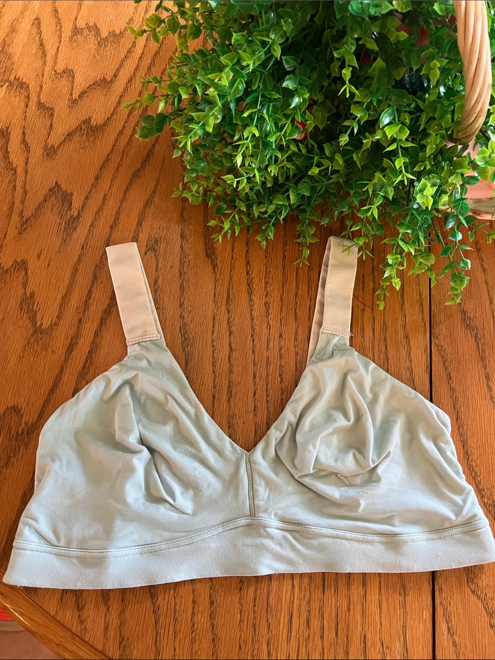 Joss SPANX Soft Light sage green Bralette L